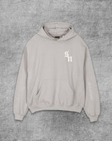 BONE GRAY MEN'S HOODIE